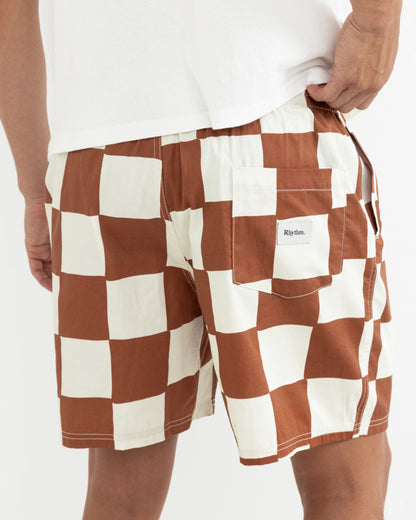 RHUMBA CHECK JAM brown