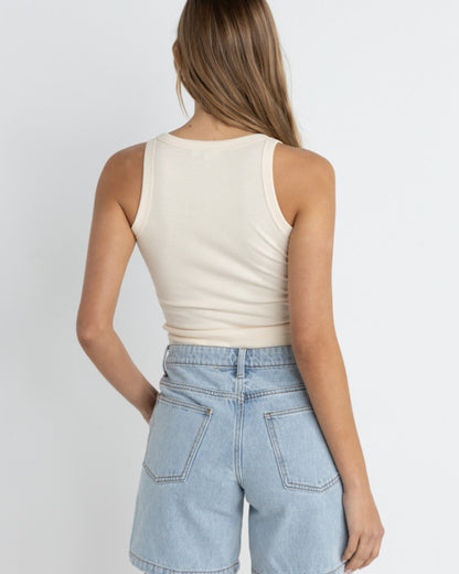 RHYTHM SOLITUDE TANK WHITE