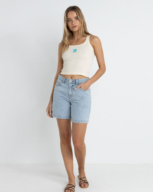 RHYTHM SOLITUDE TANK WHITE