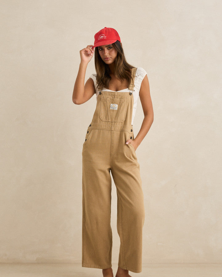 RHYTHM SUPPLY TRUCKER CAP red