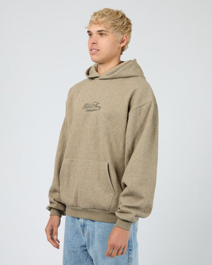 RIDER HOODIE brown m