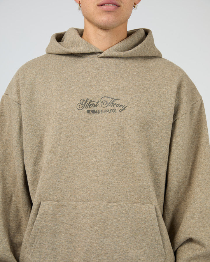 RIDER HOODIE brown m