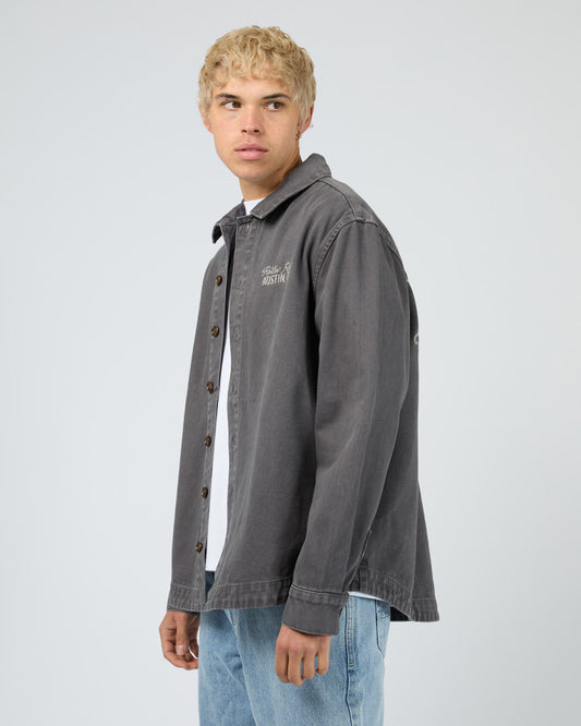 ROPE SHIRT charcoal