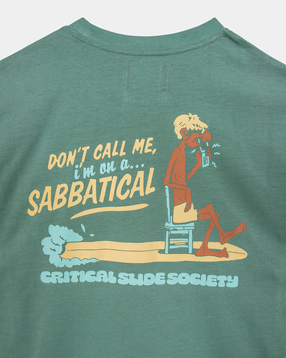 SABBATICAL TEE dusty green