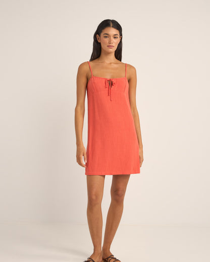SEACOAST KEYHOLE SLIP DRESS