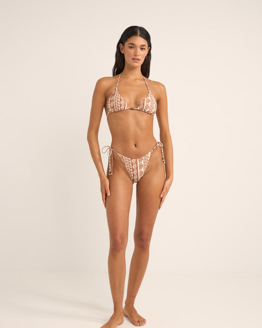 SEAFARER SLIDE TRI TOP BROWN