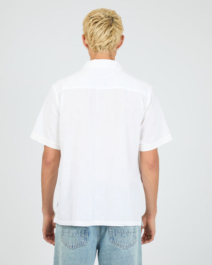 SHORES SS SHIRT wht