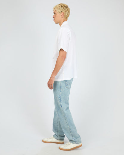 SHORES SS SHIRT wht