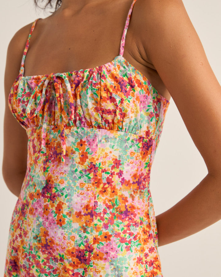 SIERRA FLORAL MINI DRESS