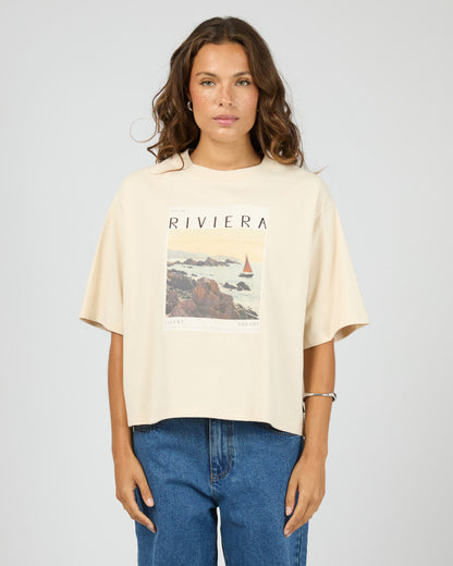 SIGHT SEE RELAXED TEE chalk