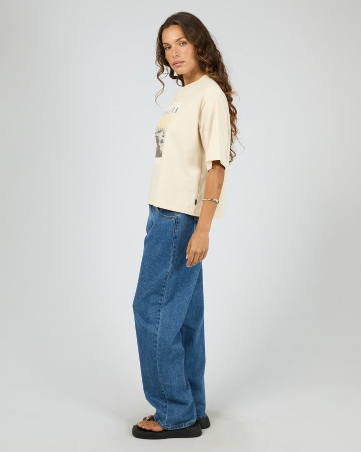 SIGHT SEE RELAXED TEE chalk