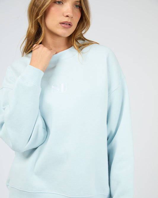 SILENT LUXE CREW light bleu