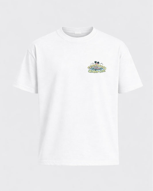 SNAGS AND CANS TEE wht
