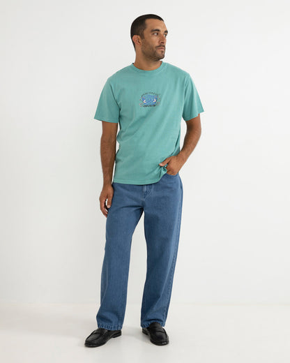 SOUND STREAM VINTAGE SS T-SHIRT wasabi