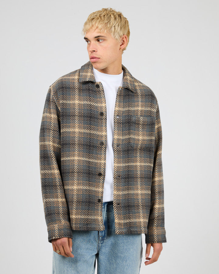 STATURE OVERSHIRT brwn