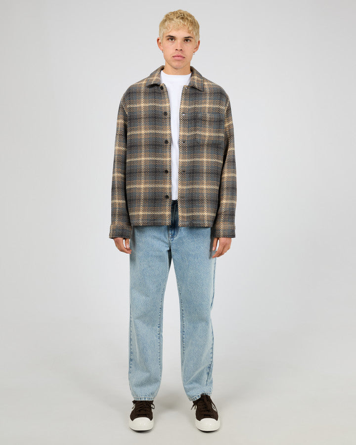STATURE OVERSHIRT brwn