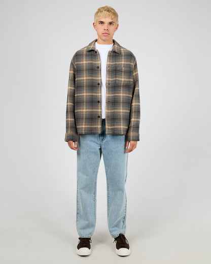 STATURE OVERSHIRT brwn