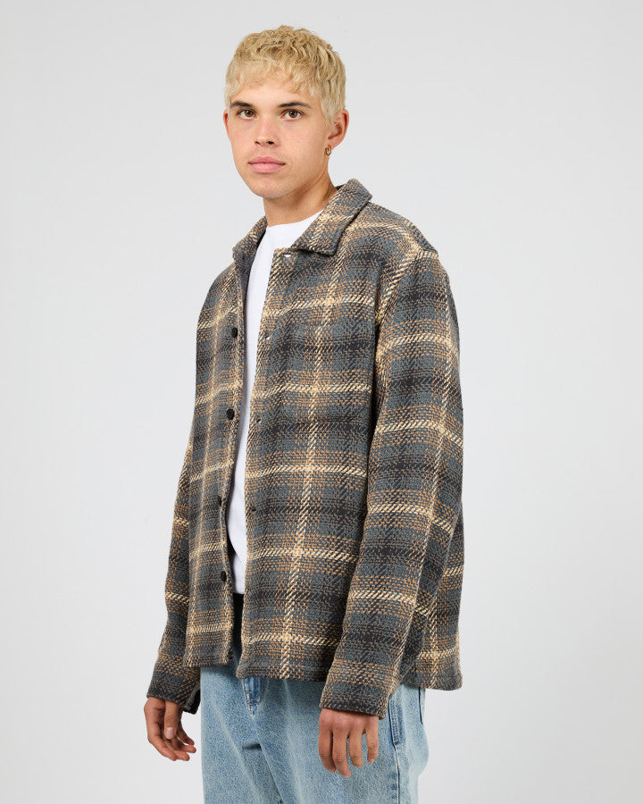 STATURE OVERSHIRT brwn