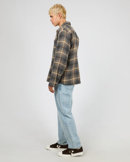 STATURE OVERSHIRT brwn
