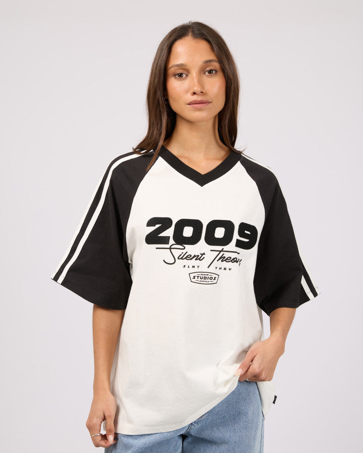 STUDIO RAGLAN TEE black