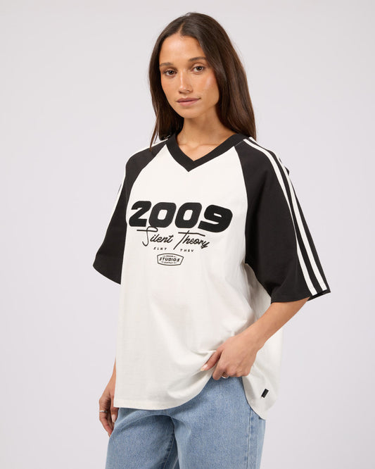 STUDIO RAGLAN TEE black