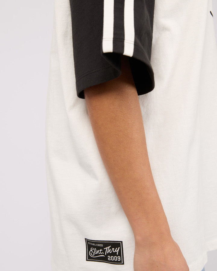 STUDIO RAGLAN TEE black