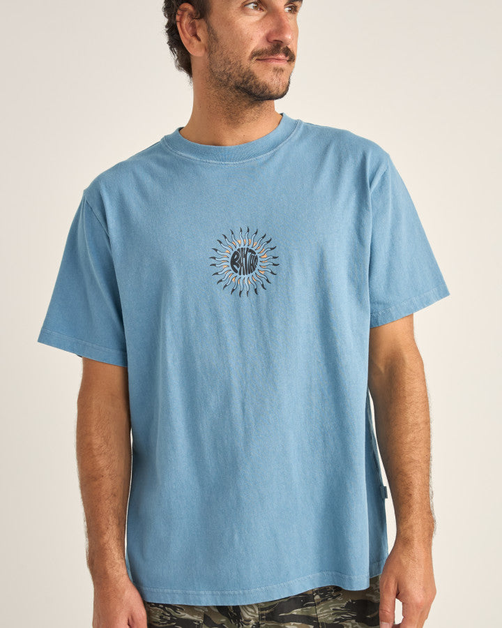 SUN BEAMS VINTAGE SS T-SHIRT DUSK