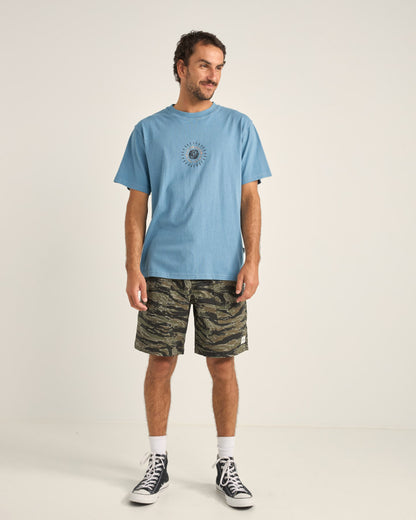 SUN BEAMS VINTAGE SS T-SHIRT DUSK