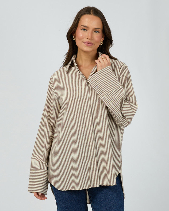 SUNDAY LONG SLEEVE SHIRT black