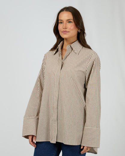 SUNDAY LONG SLEEVE SHIRT black