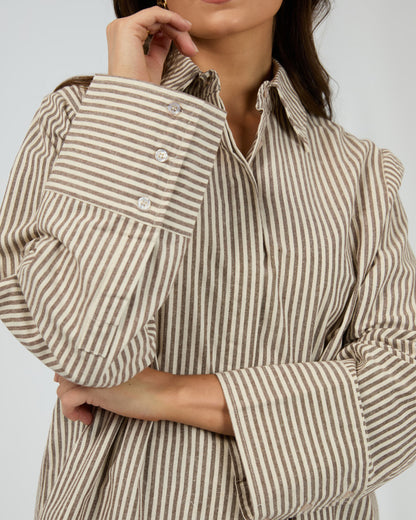 SUNDAY LONG SLEEVE SHIRT black