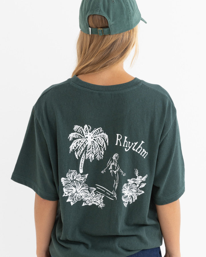 SURF RIDER OVERSIZED T-SHIRT forest