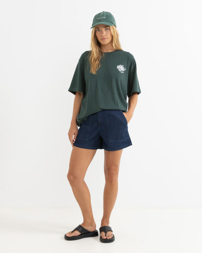SURF RIDER OVERSIZED T-SHIRT forest