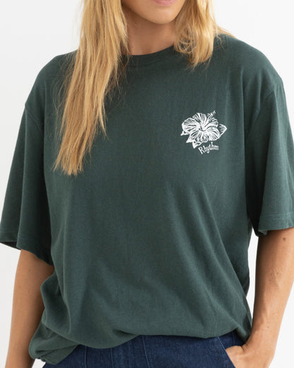 SURF RIDER OVERSIZED T-SHIRT forest