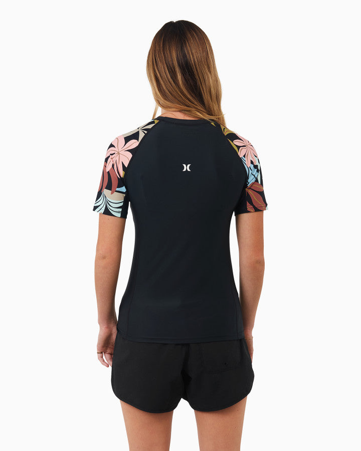 Tahitian Tropics Ss Rashvest black