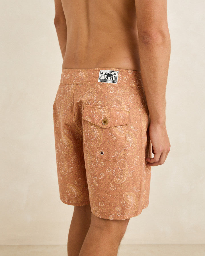 TALLY PAISLEY TRUNK tobacco
