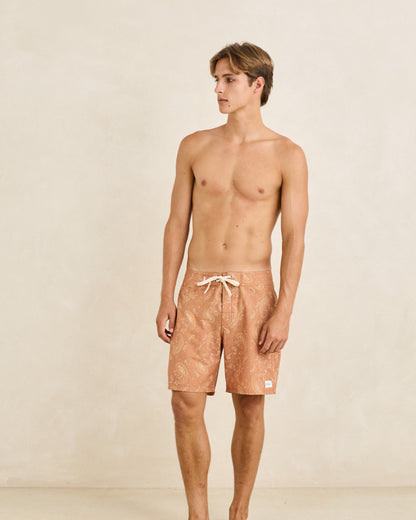 TALLY PAISLEY TRUNK tobacco