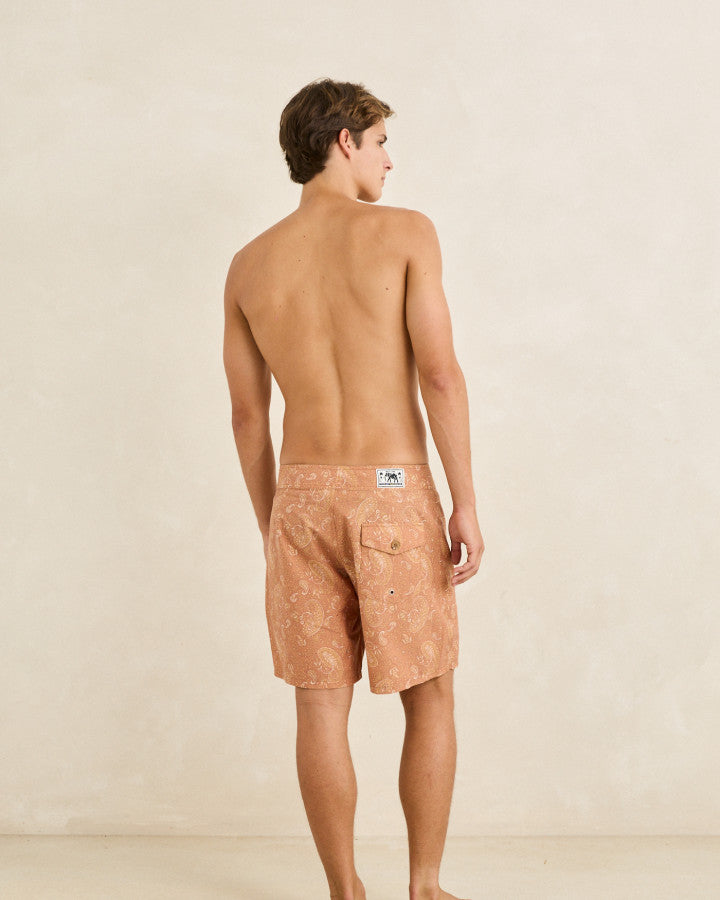 TALLY PAISLEY TRUNK tobacco