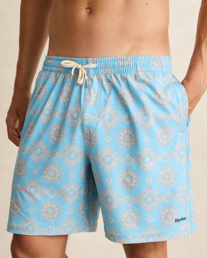 TANGIER BEACH SHORT pacific blue
