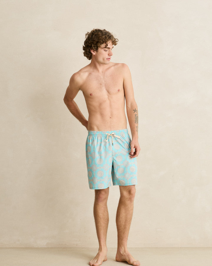 TANGIER BEACH SHORT pacific blue