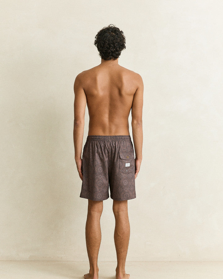 TANGIER BEACH SHORT choc