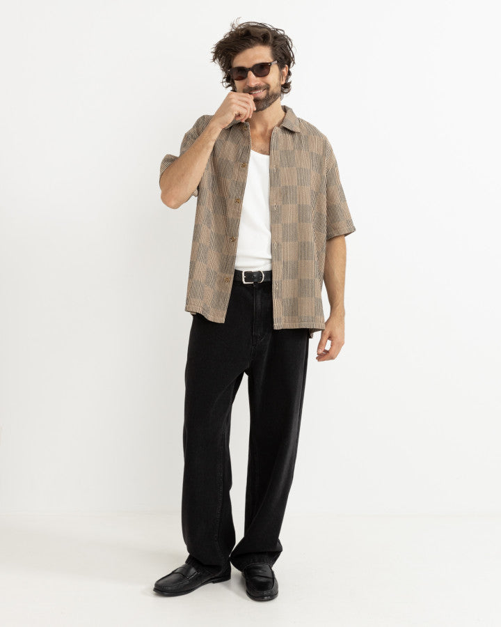 TANNER CHECK SS SHIRT TOB