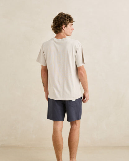 TEXTURED LINEN JAM navy