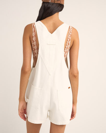 TIDES SHORT OVERALL WHITE