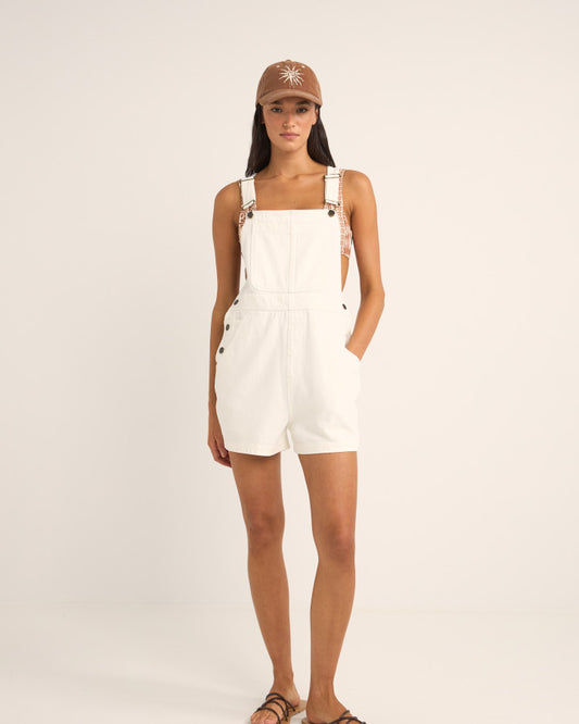 TIDES SHORT OVERALL WHITE