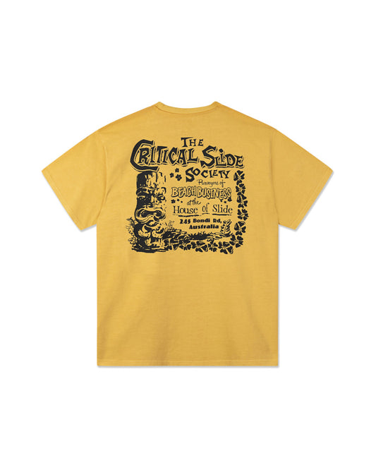 TIKI TEE mustard