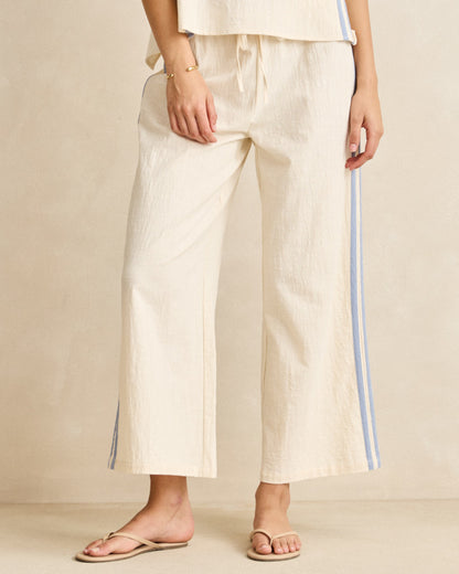 TINKER STRIPE PANT cream