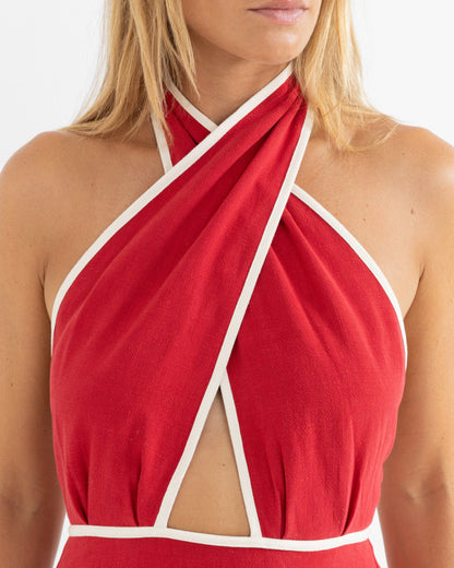 TORI MINI DRESS fire