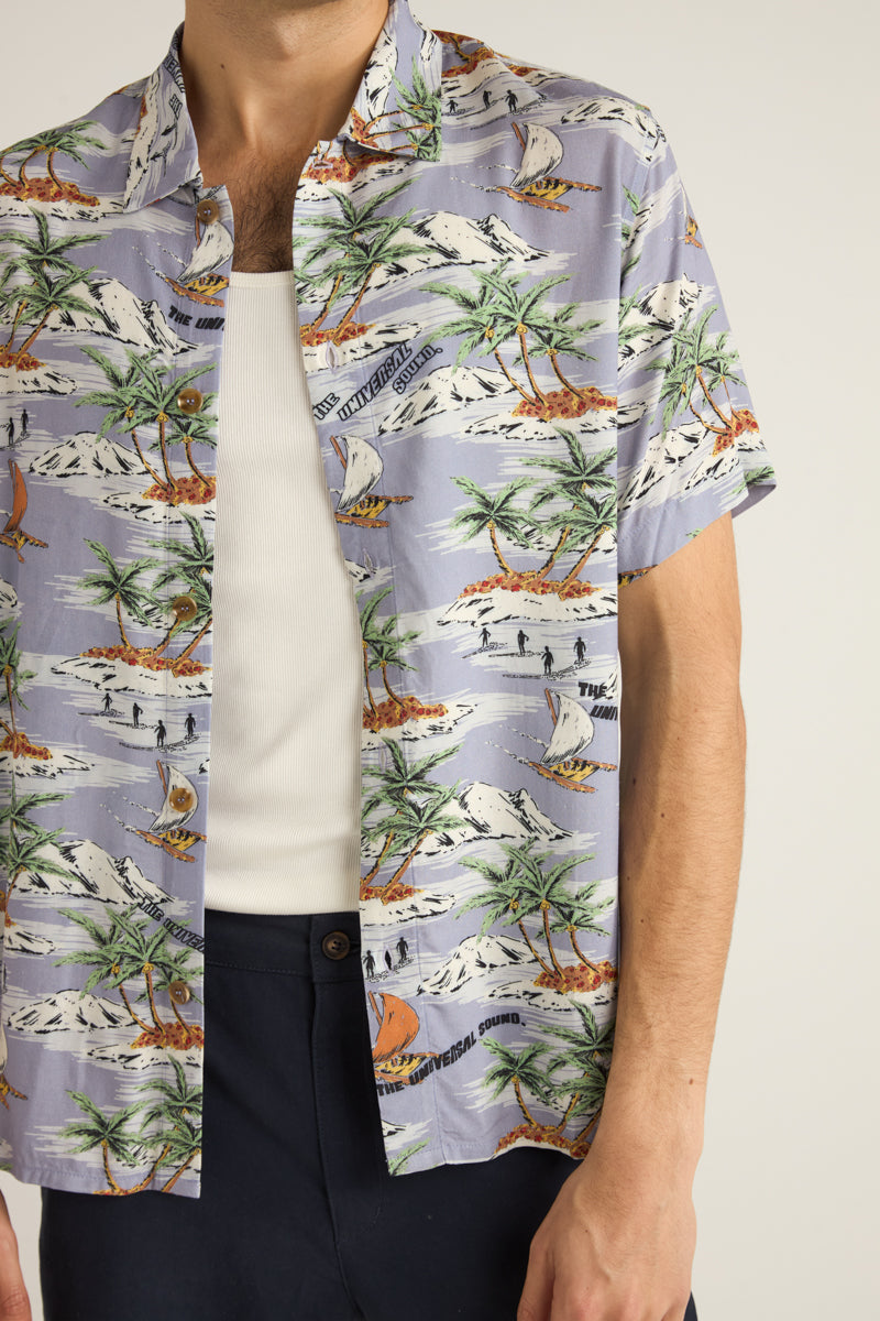 TROPICAL SS SHIRT MIST
