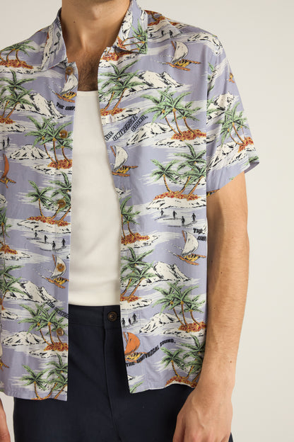 TROPICAL SS SHIRT MIST